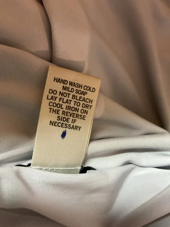 Cache Gray & Silver Metallic Blouse w/Zipper Details, Size M - Picture 7 of 7